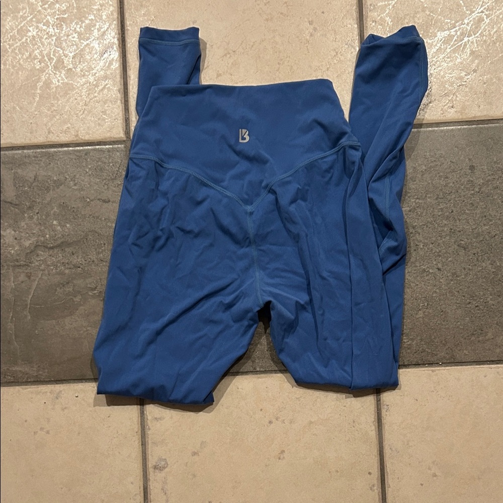 BuffBunny Blue High-Waist Leggings Size S